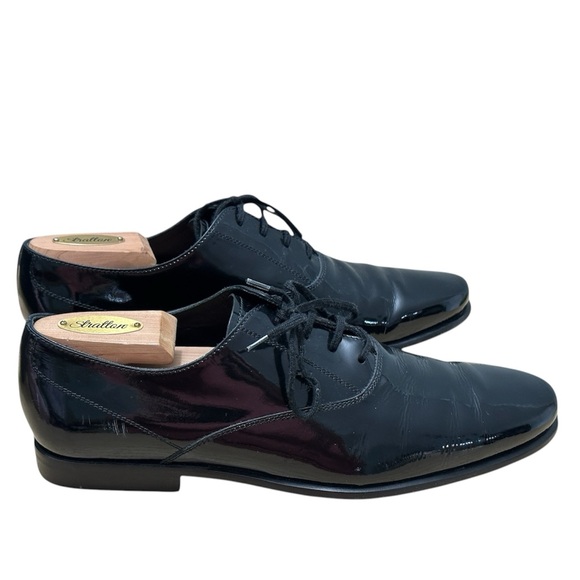 Tod's patent-leather Lace up Oxford shoes - Main Image